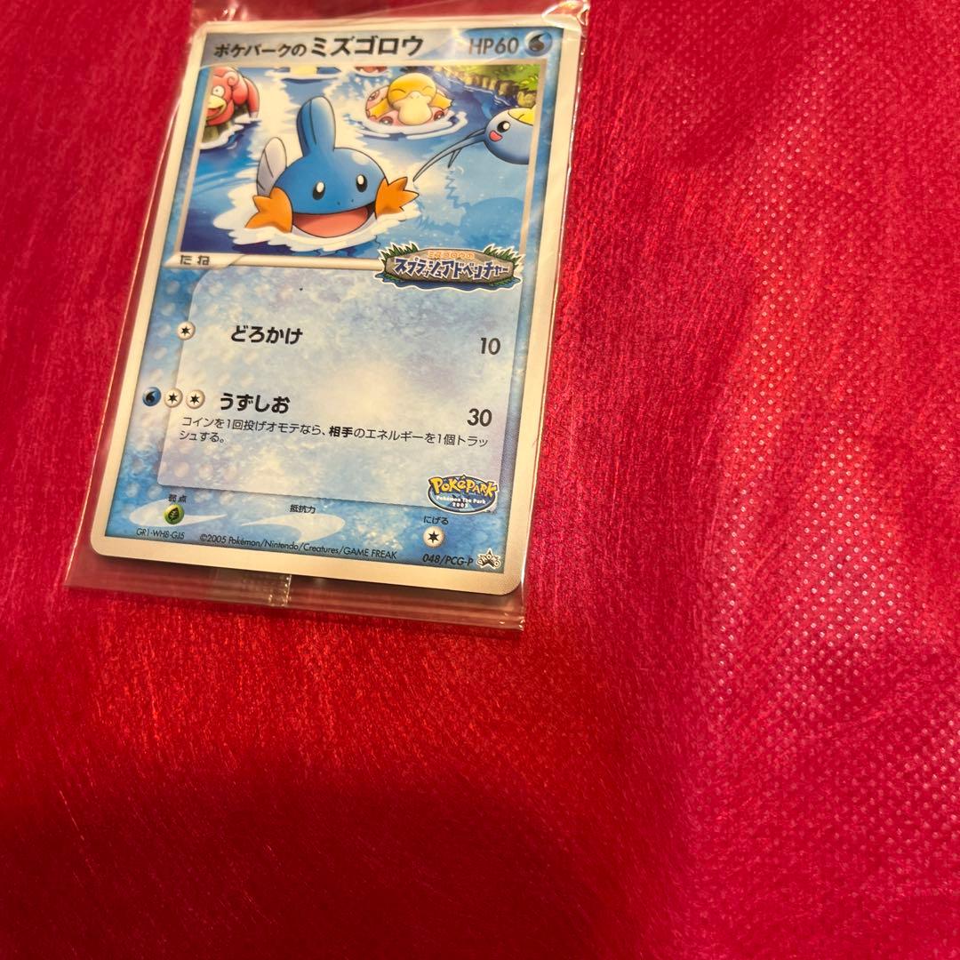 【12/10まで値引き】 ポケパークのミズゴロウ 未開封 048/PCG-P