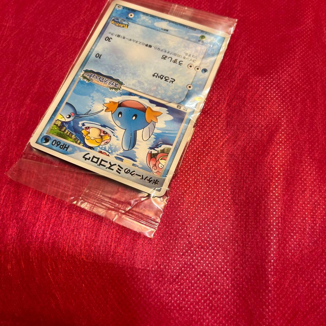 【12/10まで値引き】 ポケパークのミズゴロウ 未開封 048/PCG-P