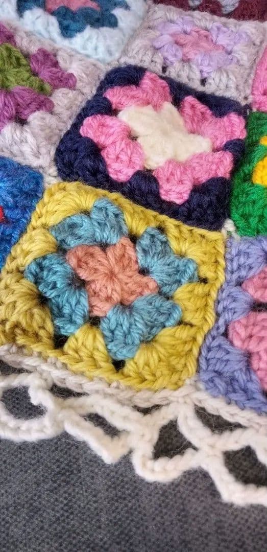 グラニースクエア　マルチカバー ハンドメイド