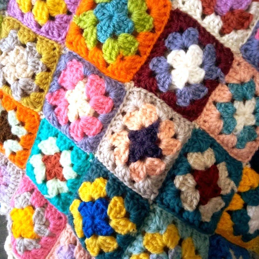 グラニースクエア　マルチカバー ハンドメイド