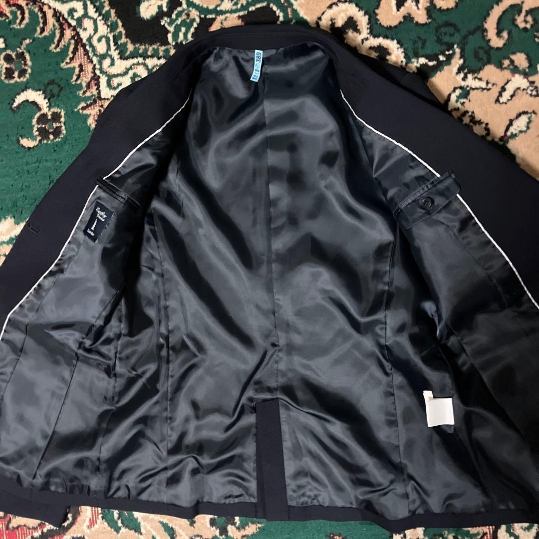 クリーニング済　高級　イーストボーイ　11号　紺ブレ　金ボタン　ブレザー