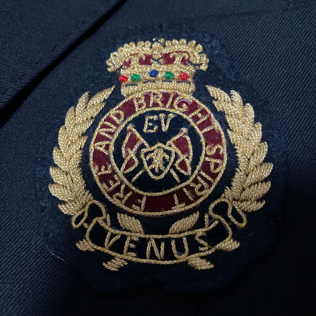 クリーニング済　高級　イーストボーイ　11号　紺ブレ　金ボタン　ブレザー