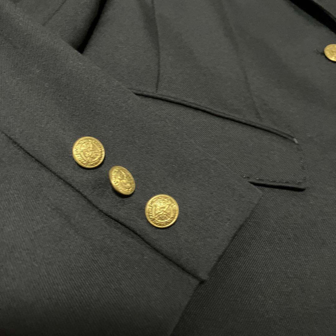 クリーニング済　高級　イーストボーイ　11号　紺ブレ　金ボタン　ブレザー