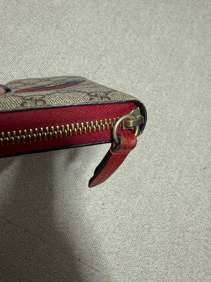 GUCCI 猫刺繍 長財布 ミスティックキャット