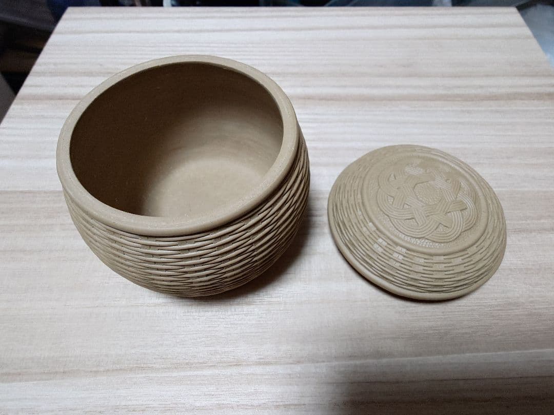 ADA 陶器製餌容器 竹風