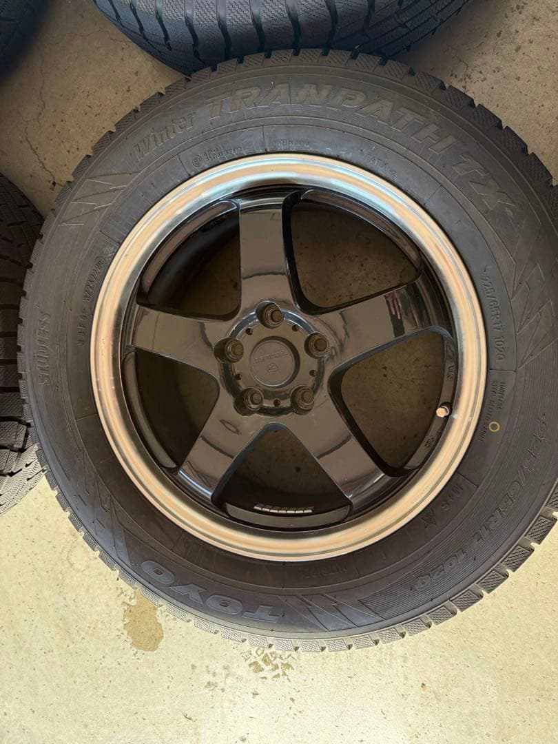 アルミホイールスタッドレスタイヤ4本セット　225/65R17 エクストレイル等