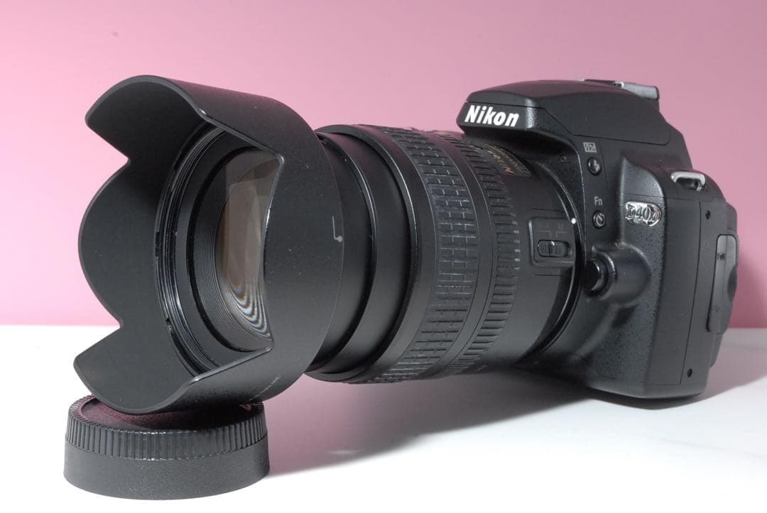 ✨美品✨ Nikon D40X レンズセット❤️人気のレンズフード付き