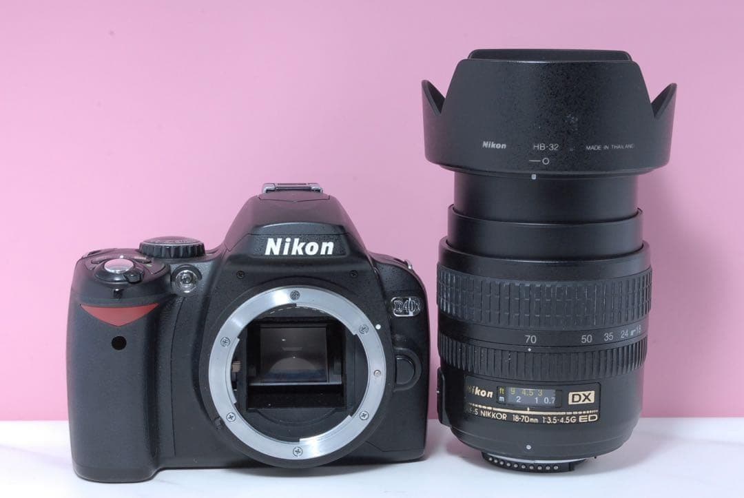 ✨美品✨ Nikon D40X レンズセット❤️人気のレンズフード付き