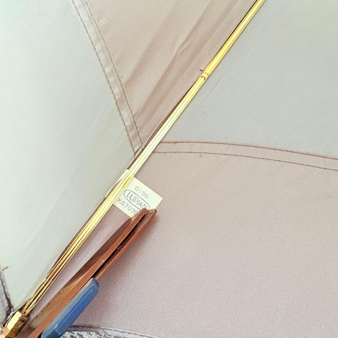 Christian Dior ヴィンテージディオール　晴雨兼用長傘　スケルトン