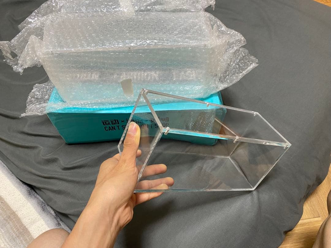 ピカチュウ デッキボックス アクリル製 3箱、新品