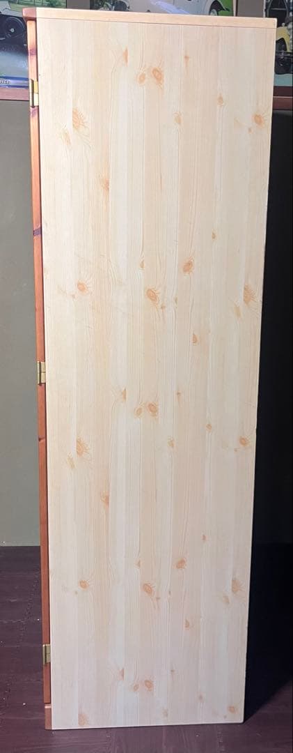 木製 クローゼット 2ドア ナチュラルウッド 洋服タンス 収納家具