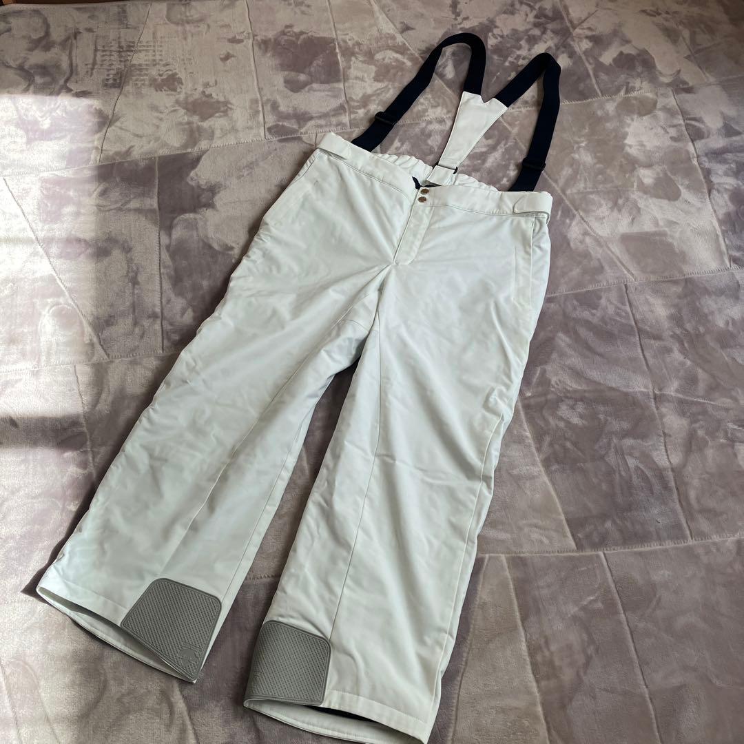 デサント　メンズスキーパンツ　白　110-77