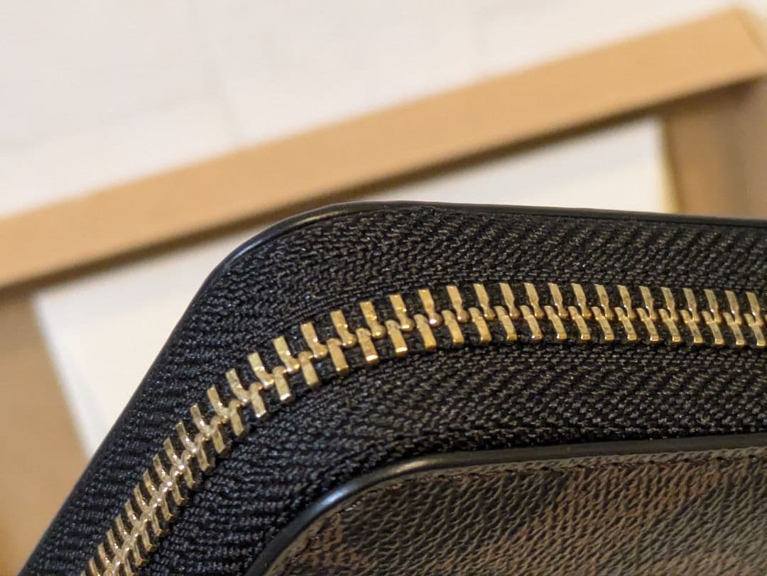 新品♥未使用 COACH C4452 IMAA8 長財布 ブラウン×ブラック