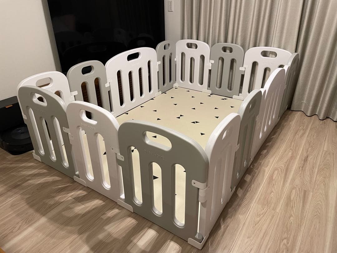 ベビーサークル 扉付き 200×140 大阪熊 okuma