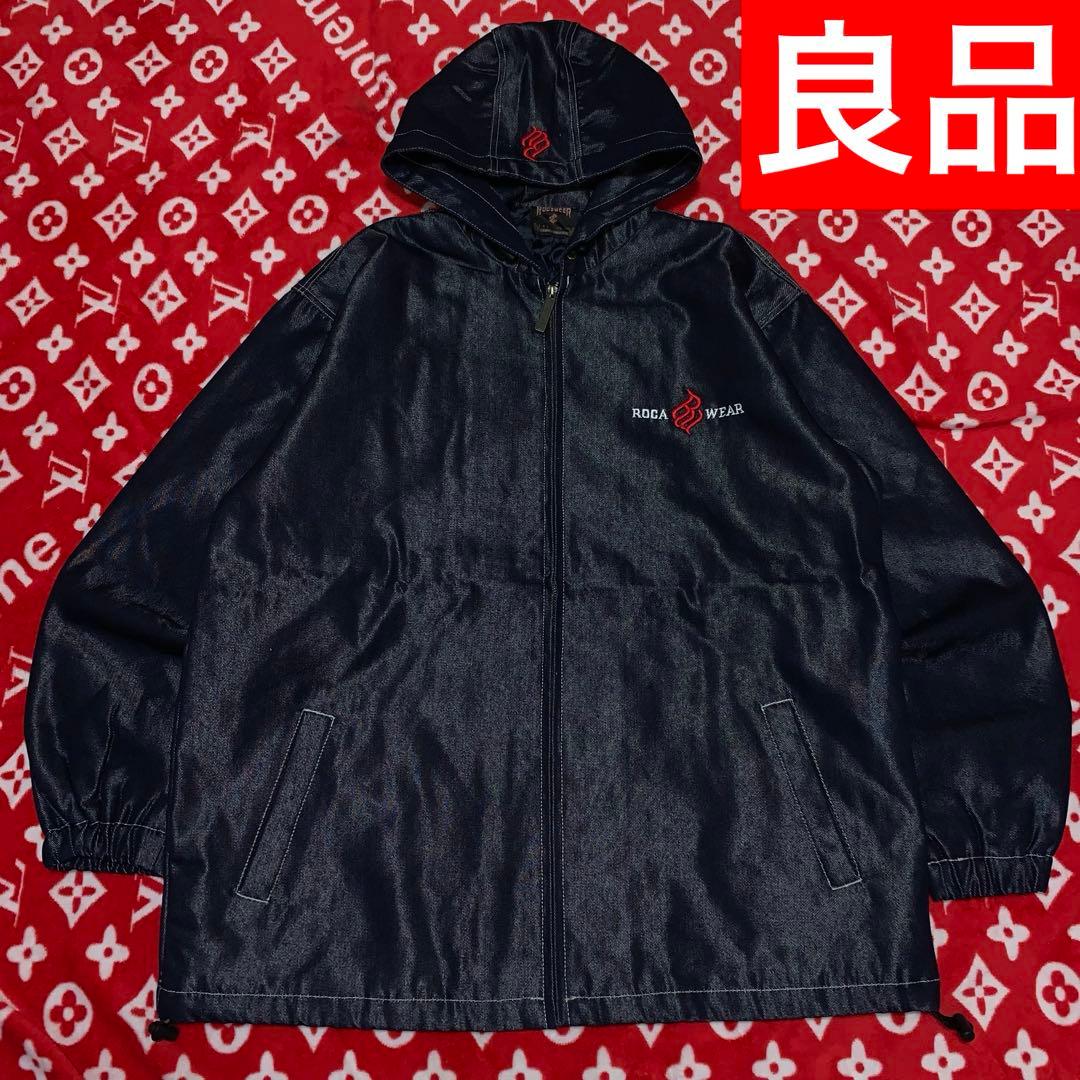 ROCAWEAR 希少　デニムジャケット　hiphop bboy b系　y2k