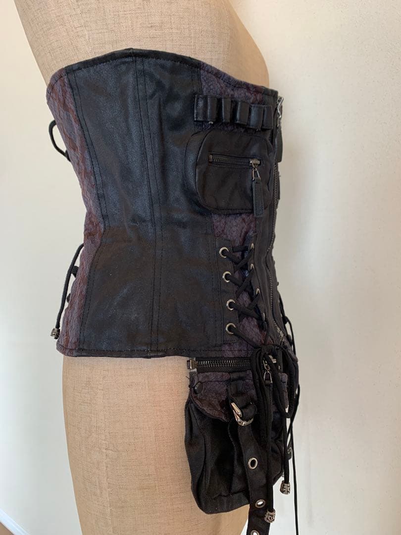 ブラック コルセット ベルト　キューティーフラッシュ