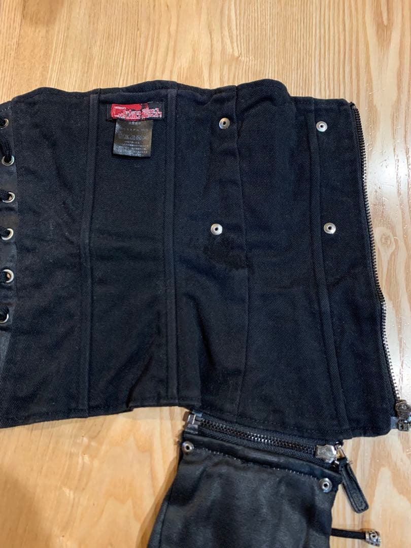 ブラック コルセット ベルト　キューティーフラッシュ