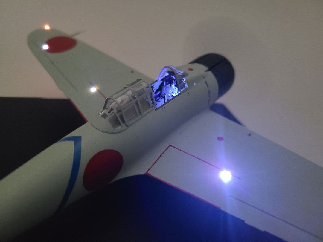 マギウス 零式艦上戦闘機21型 坂井三郎乗機 リアルモーターライズ完成品