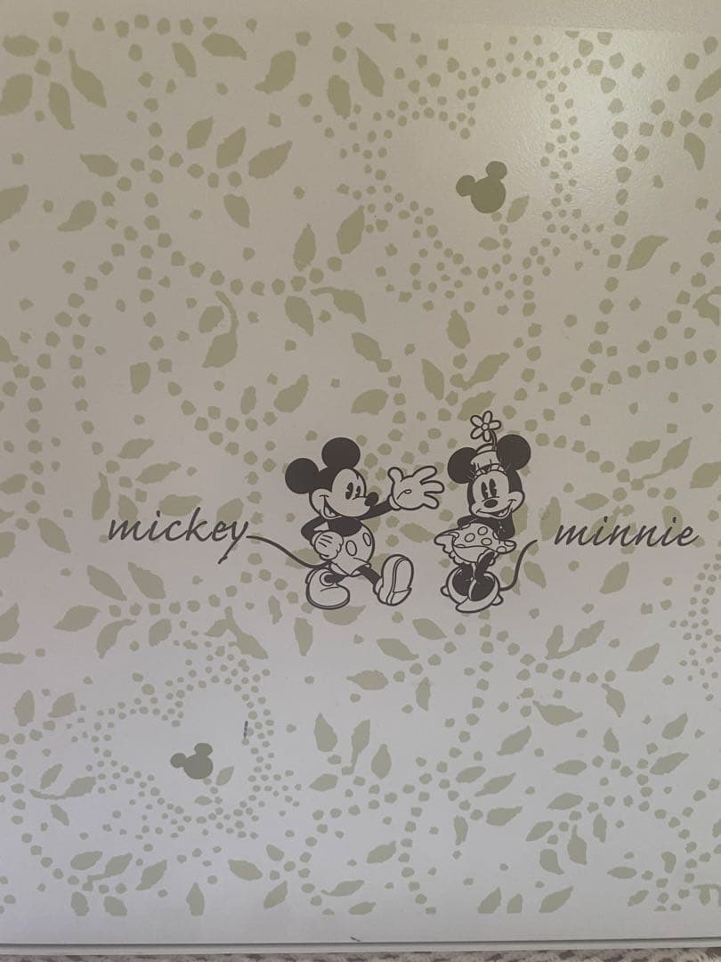 F*i様 美品　ディズニータッパーウェア　マルチオーガナイザー　前扉開閉　収納ボ