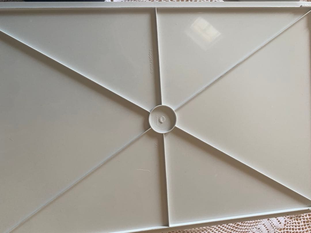 F*i様 美品　ディズニータッパーウェア　マルチオーガナイザー　前扉開閉　収納ボ