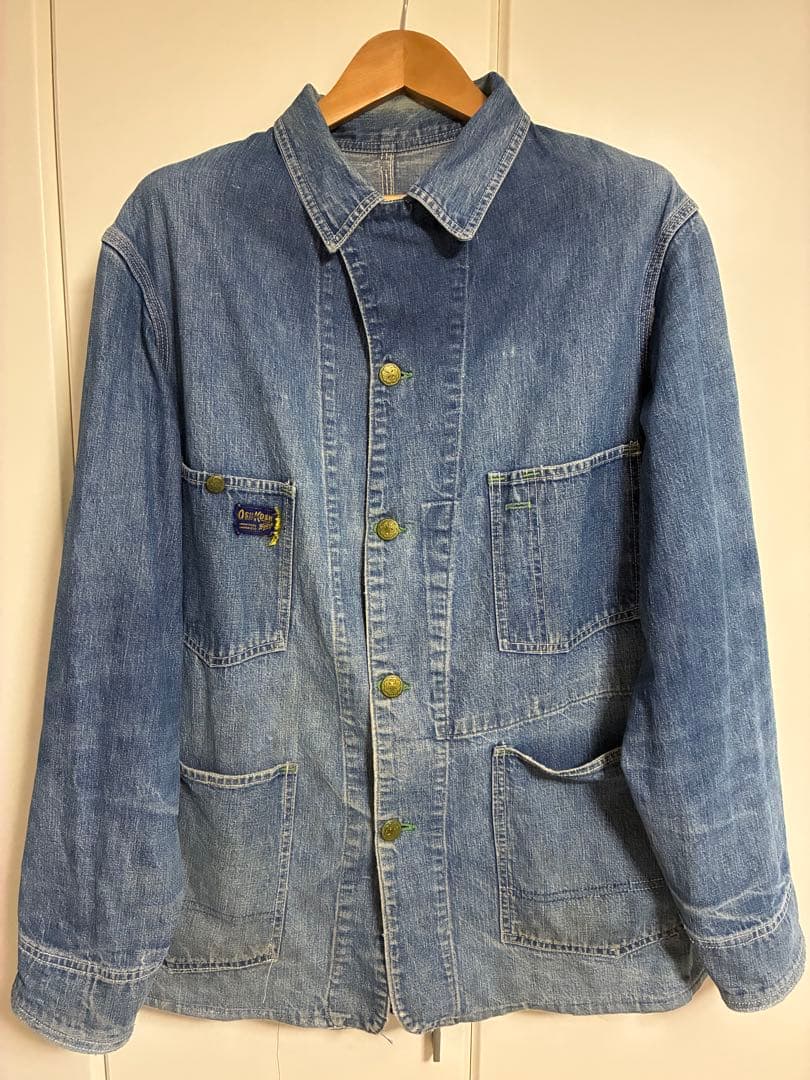 50's osh koshデニムカバーオール