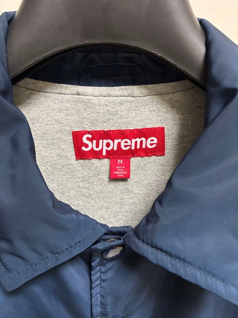Supreme NYC Coaches Jacket ネイビー 紺M