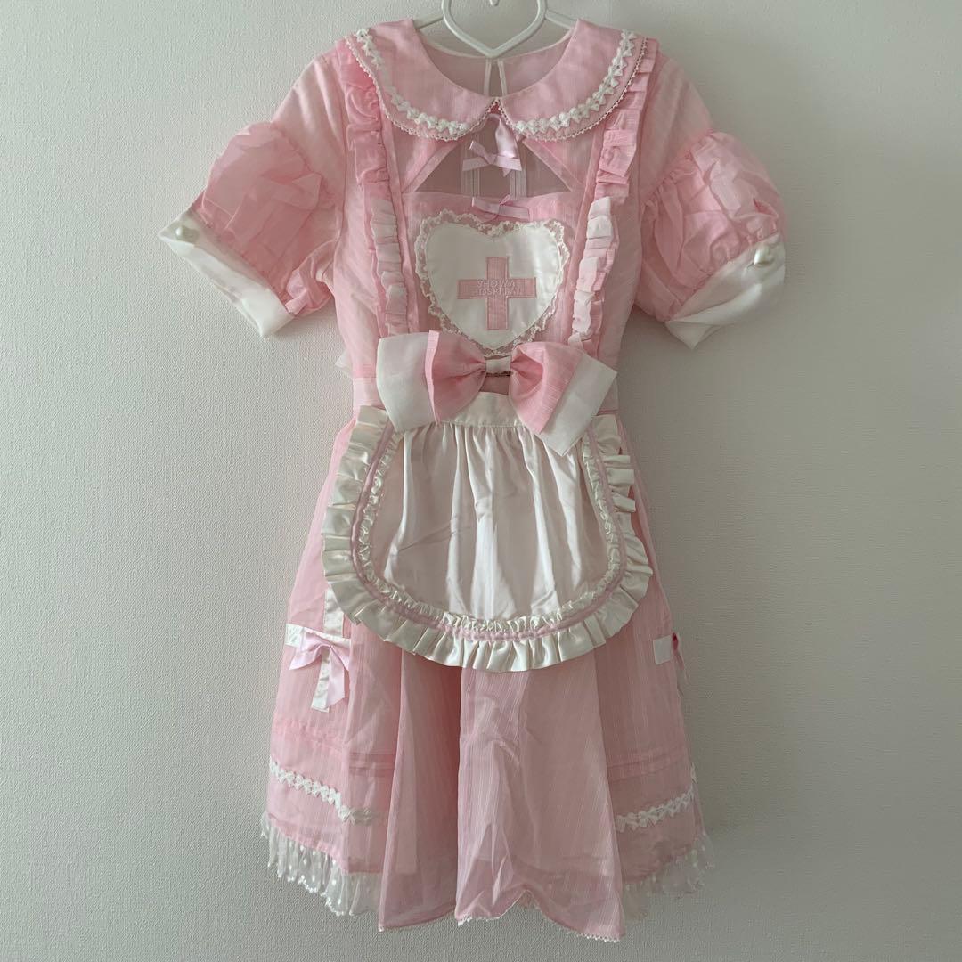 中華ロリィタ ナース風 ワンピース ￼Showa Hospital