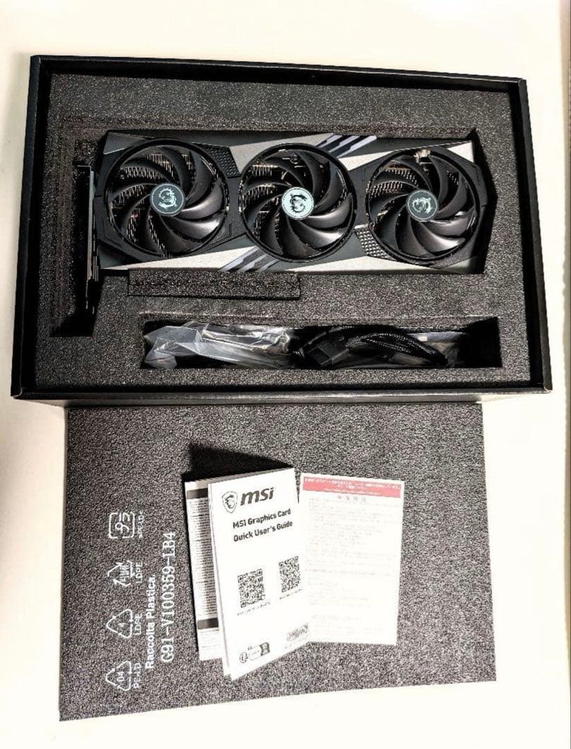 グラフィックボード・グラボ・ビデオカード MSI GeForce RTX 4080 16GB GAMING TRIO X