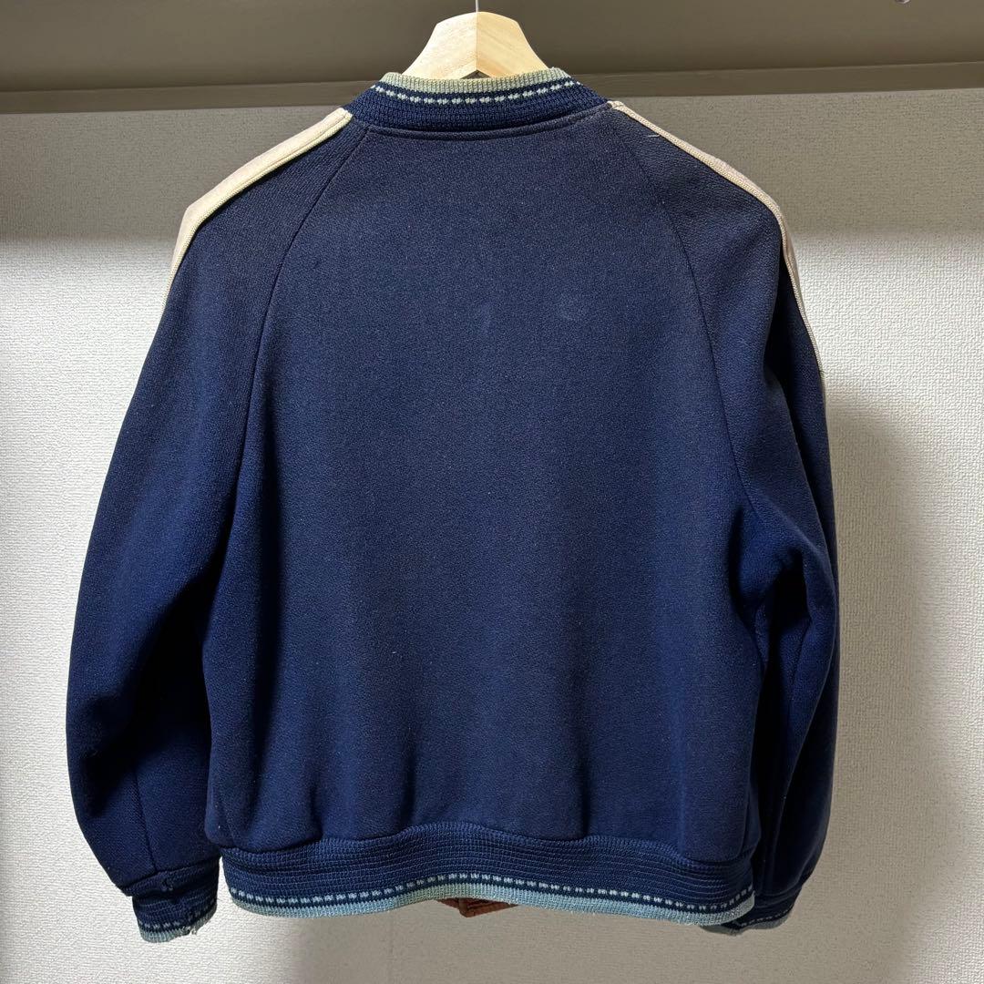 50s ヴィンテージ　スタジャン　ウール　ロカビリー　ファラオジャケット