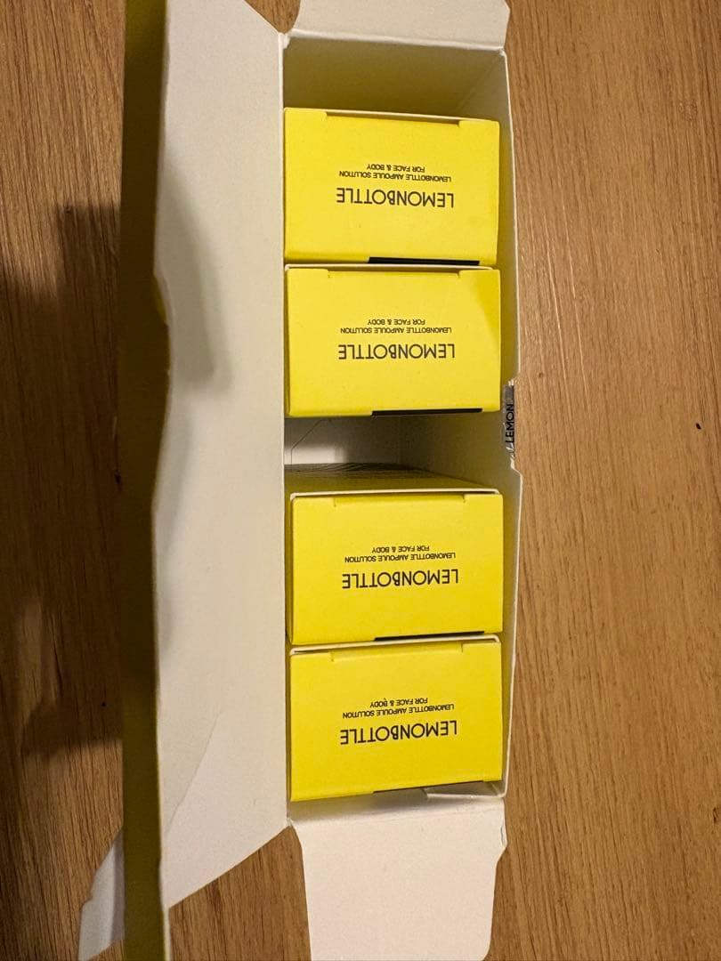 LEMONBOTTLE AMPOULE SOLUTION 10ML x 4本