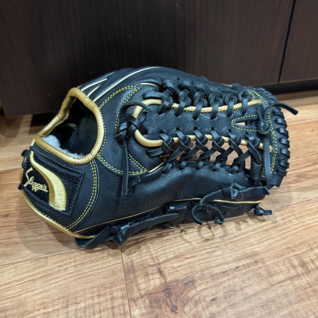 美品！　早い者勝ち！　湯もみ型付け済み　久保田スラッガー　軟式　内野手用