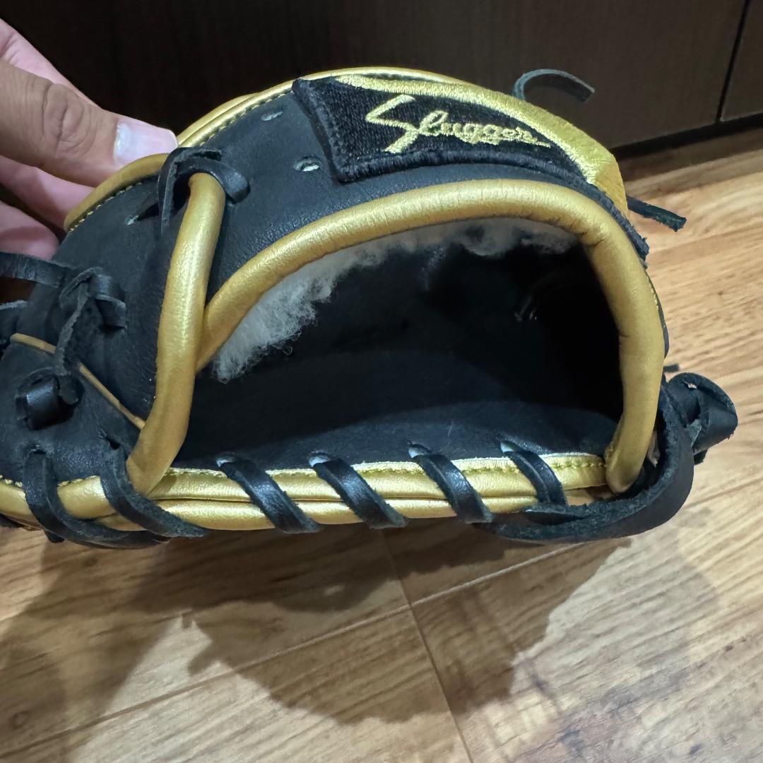 美品！　早い者勝ち！　湯もみ型付け済み　久保田スラッガー　軟式　内野手用