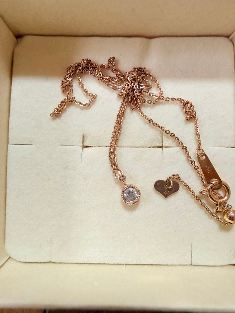 ノジェス k10 ダイヤネックレス