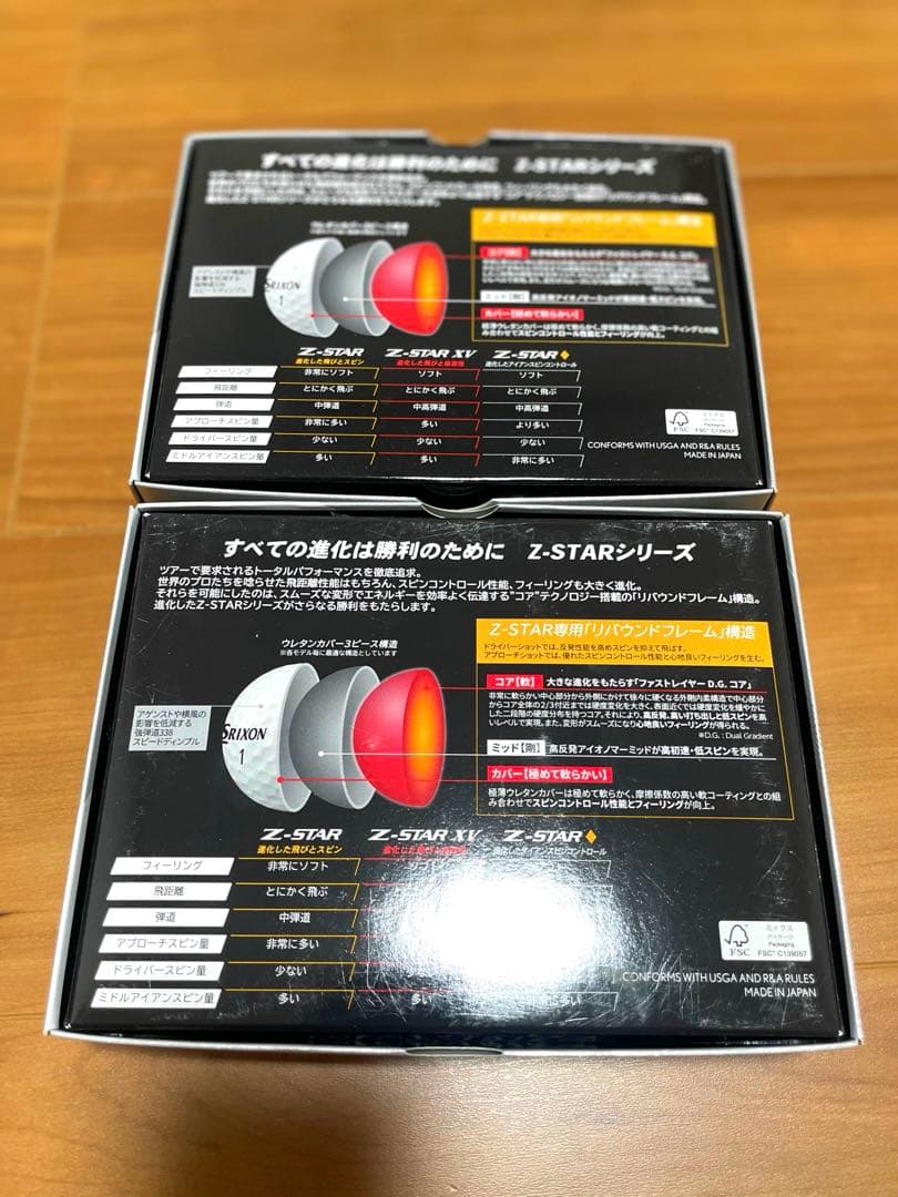 Srixon Z-STAR DIAMOND ホワイト 2ダース