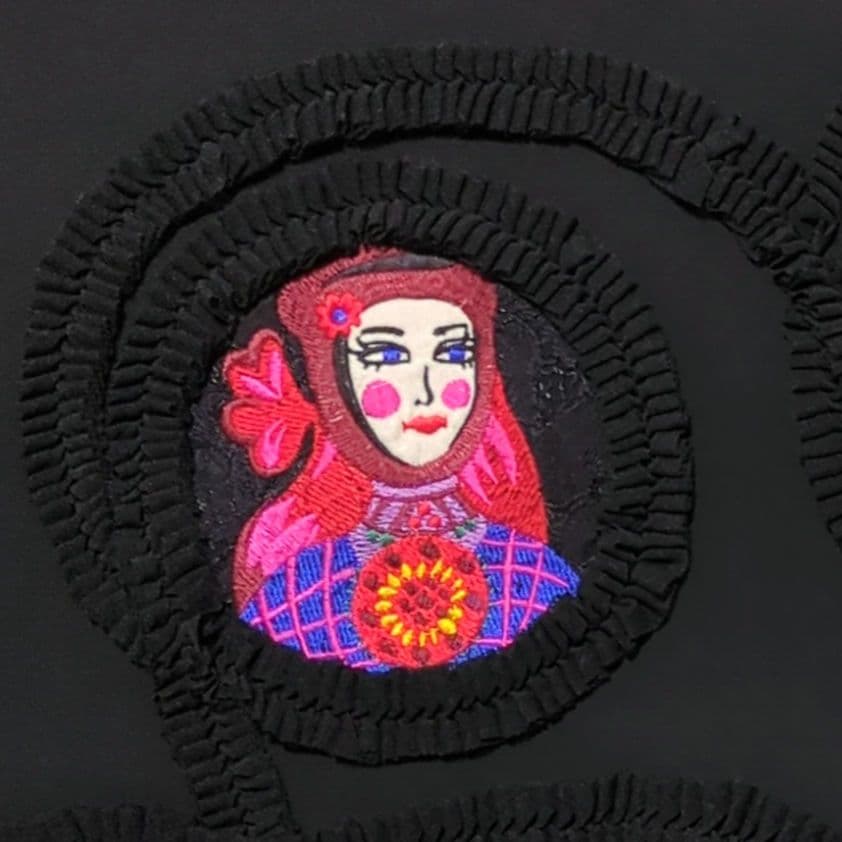 【専用】TOKUKO 1er VOL　チュニック　女性　お花　アップリケ　刺繍