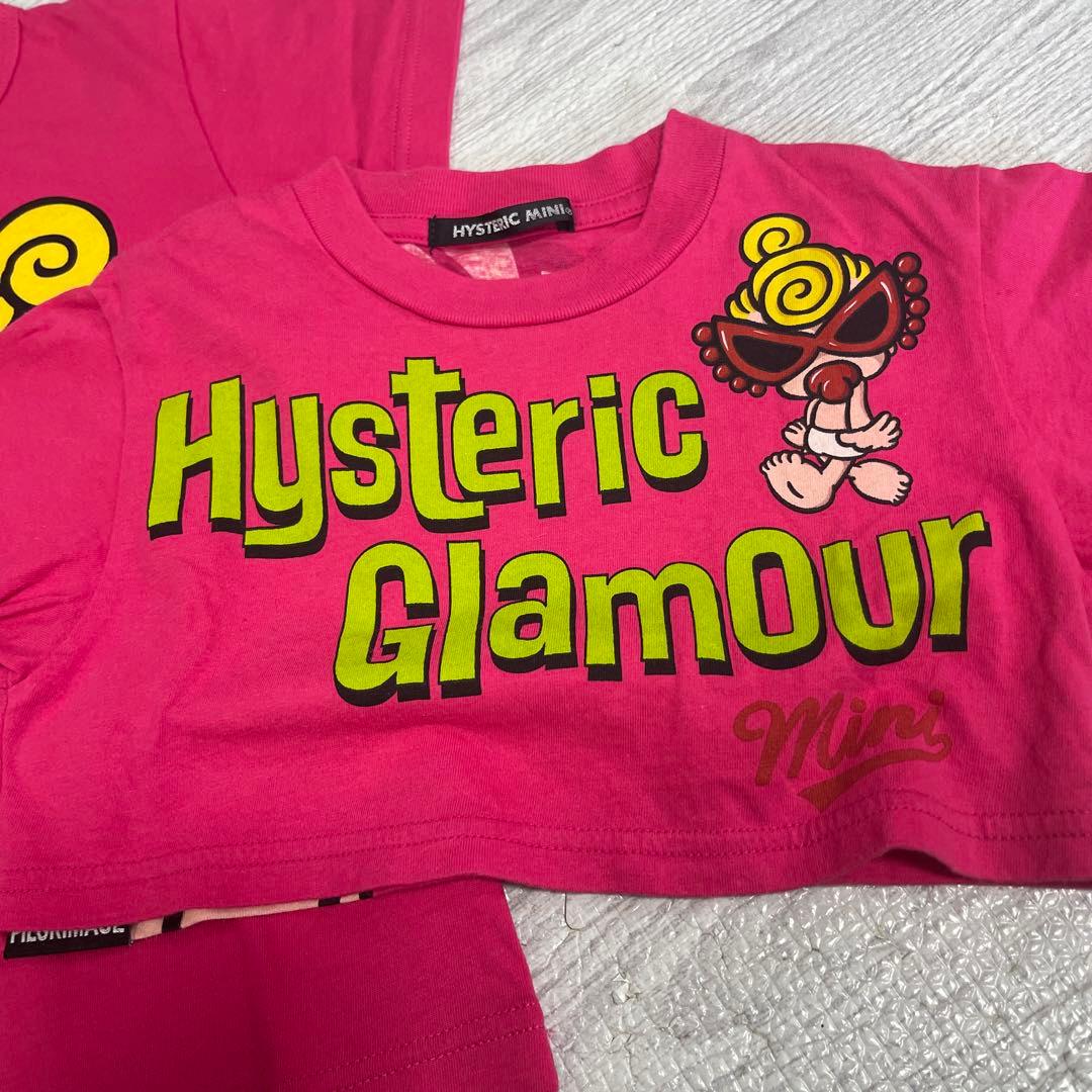 ヒスミニ　新作完売Tシャツ　ショート丈Tシャツ ヘソだし