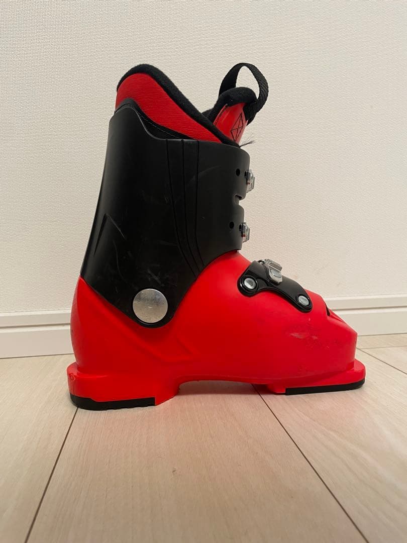 ATOMIC 子ども用スキーブーツ レッド　 サイズ21/21.5