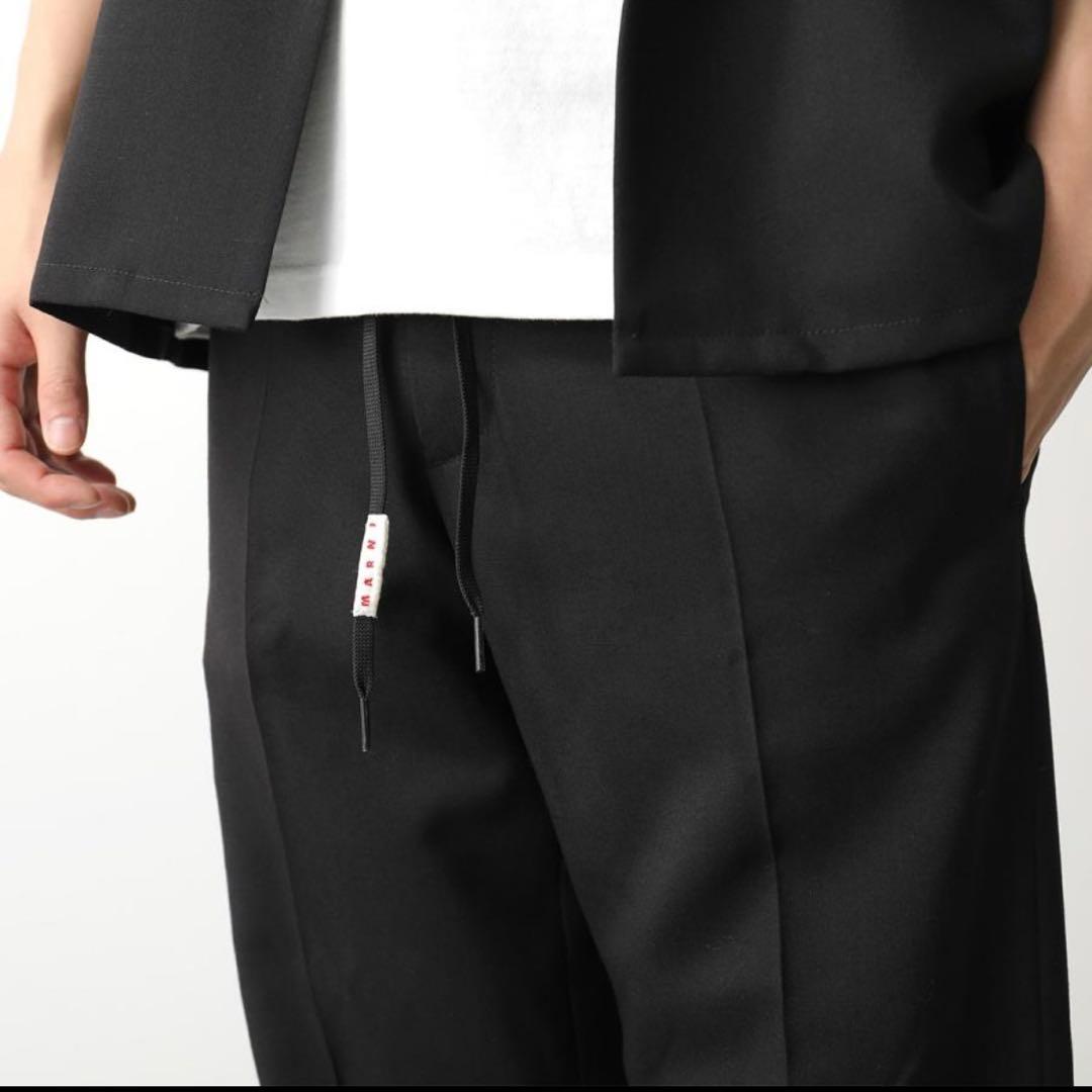 美品⭐︎定価12万マルニmarni24aw ウールスラックス　ストレートパンツ