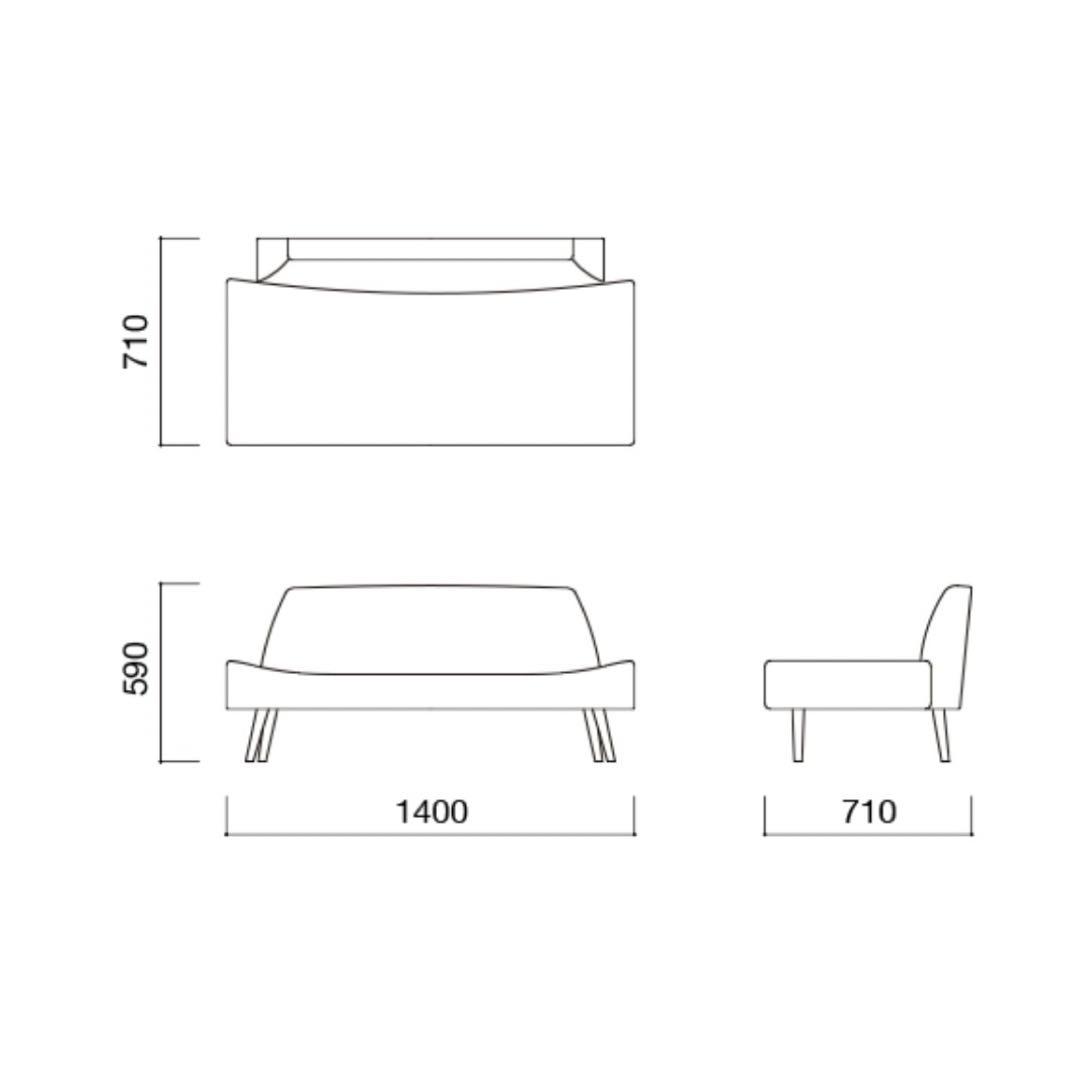 【IDEE】AO SOFA (2) アーオ ソファ