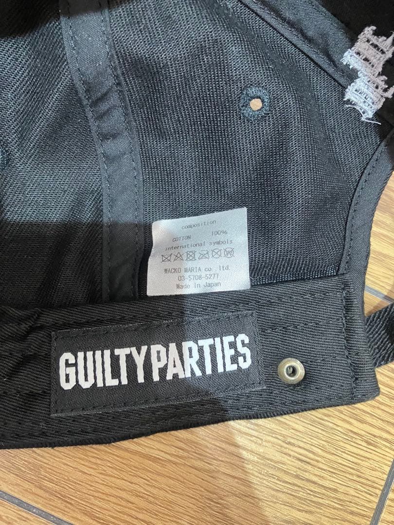 wacko maria ワコマリア ロゴ 刺繍 キャップ