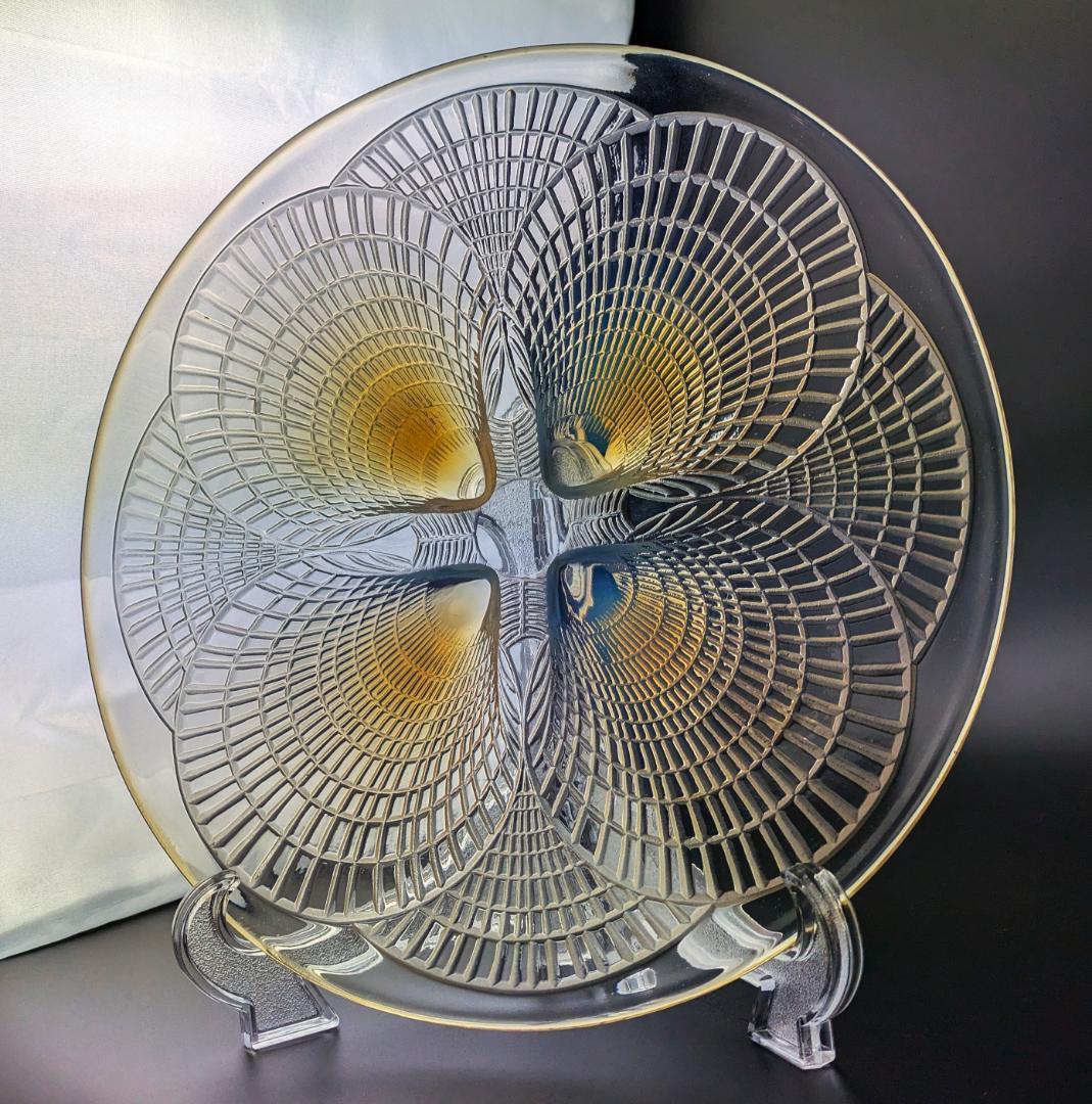 ラッシーさん専用ガラス界の至宝★ルネ・ラリック オパルセント大型コキーユ 25㎝