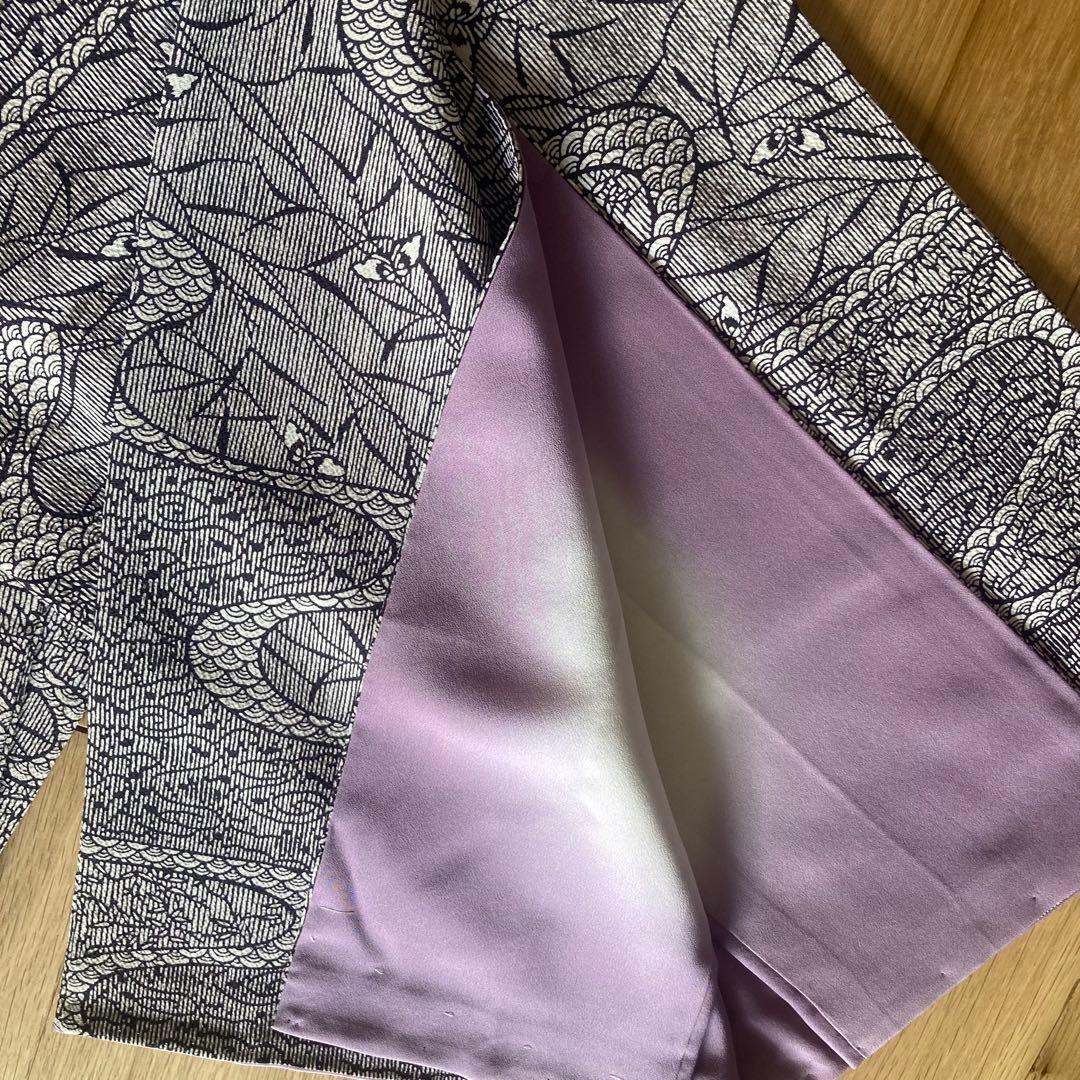 歳末セール❤️正絹　伊勢型染　作家物　小紋　横谷楠生