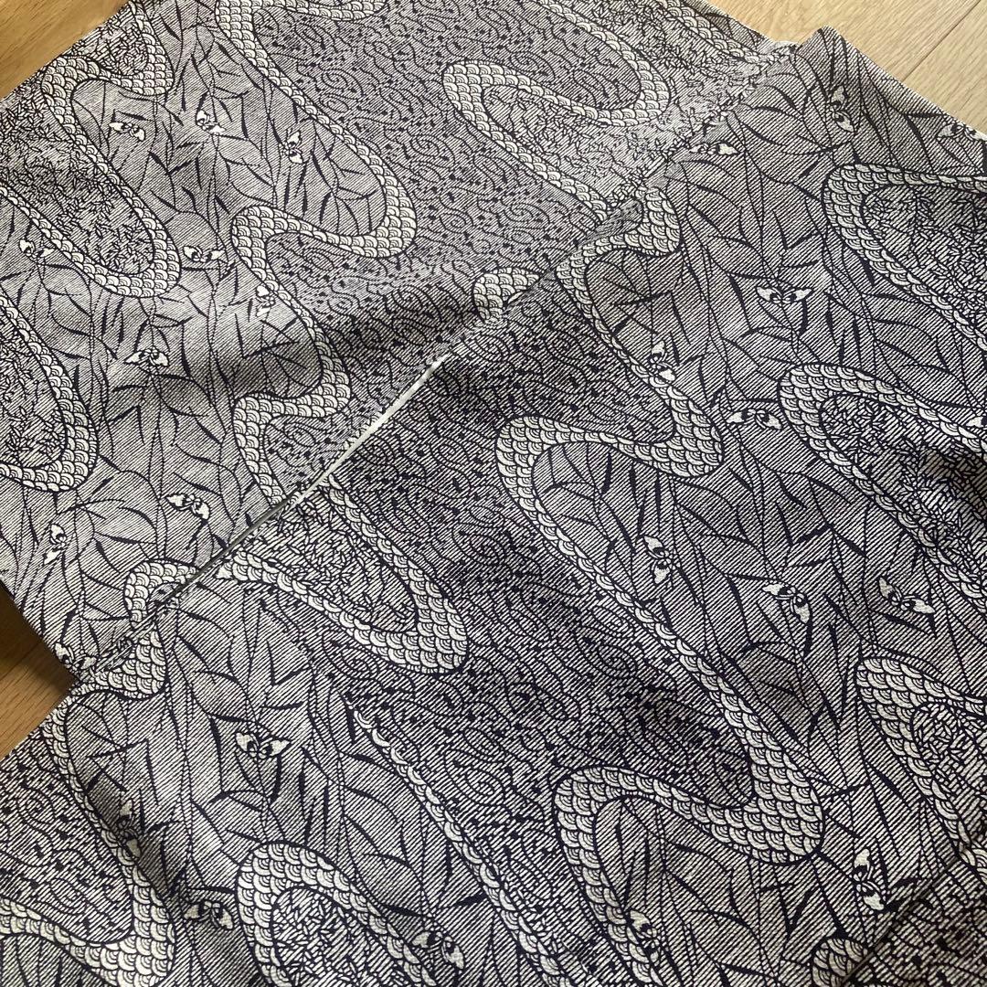 歳末セール❤️正絹　伊勢型染　作家物　小紋　横谷楠生