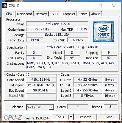 DELL OptiPlex 3050 ミニタワー　i7-7700
