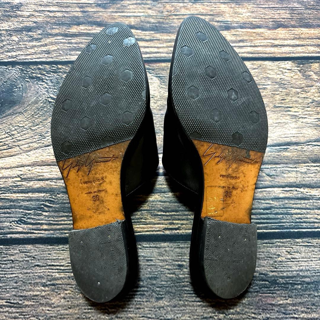 靴 YOHJI YAMAMOTO / mule pumps sandals