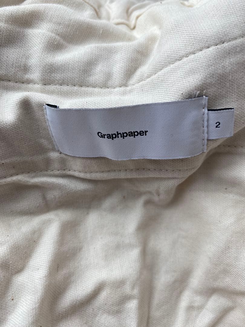 【Graphpaper】ワイドストレートチノ ベージュ