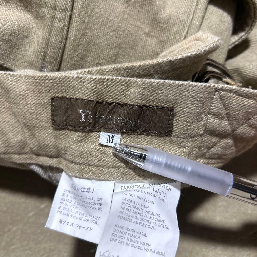 Y's for men コットンパンツ