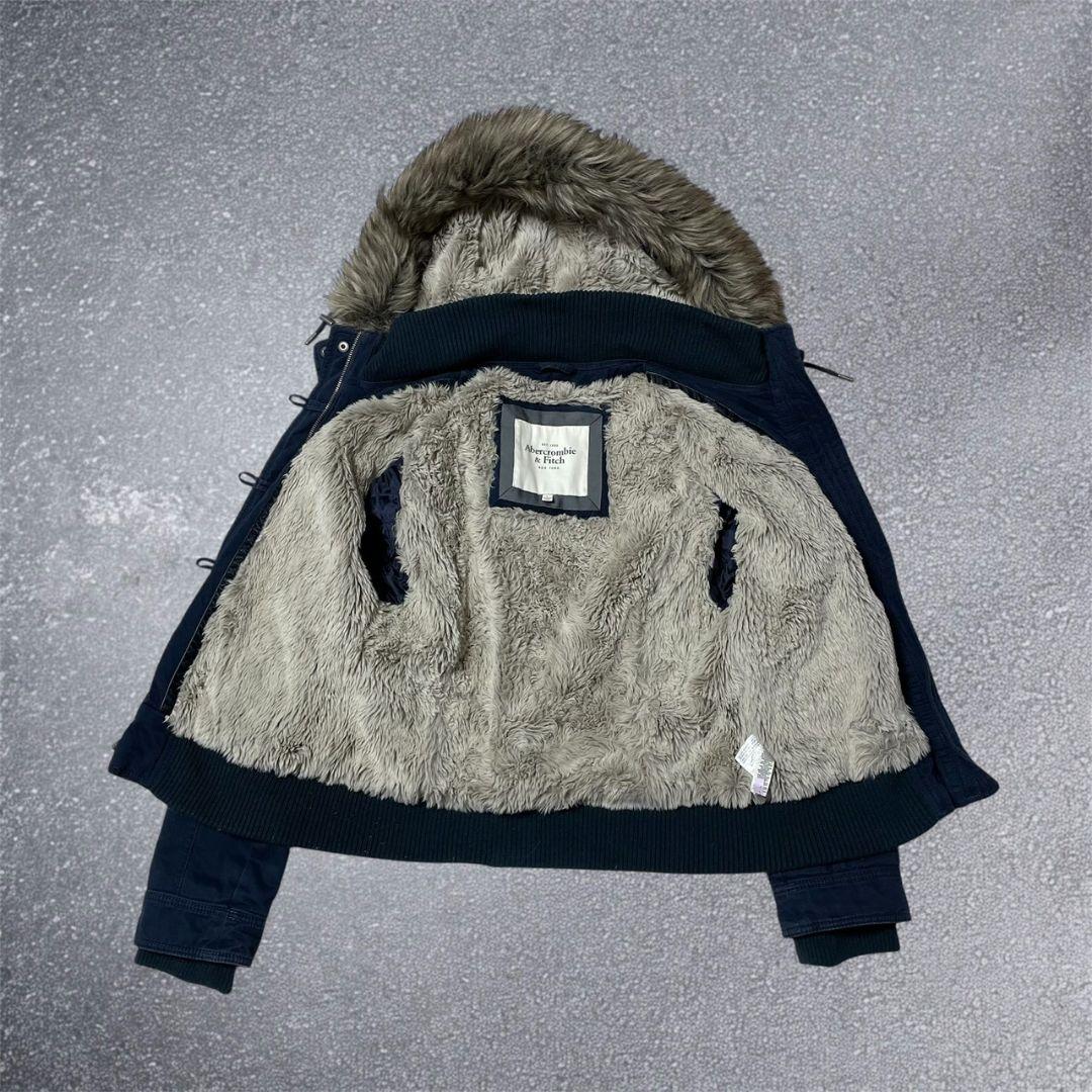 Abercrombie & Fitch y2k n2b ファー アウター L