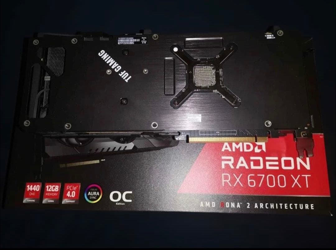 グラフィックボード・グラボ・ビデオカード TUF Gaming Radeon RX 6700 XT OC