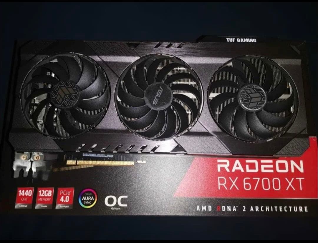 グラフィックボード・グラボ・ビデオカード TUF Gaming Radeon RX 6700 XT OC